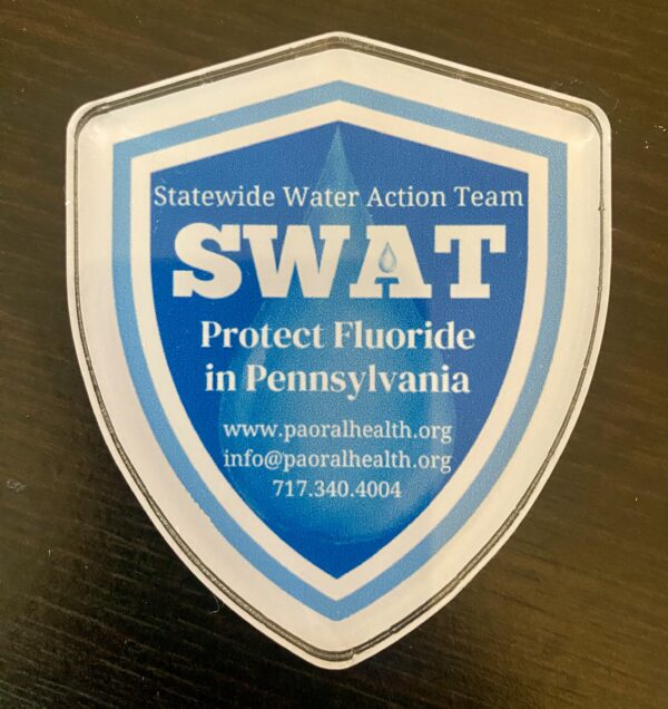 SWAT shield for water fluoridation in Pennsylvania.